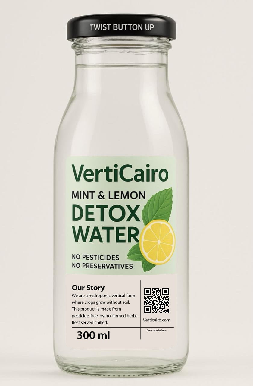 VertiCairo Mint & Lemon Detox Water